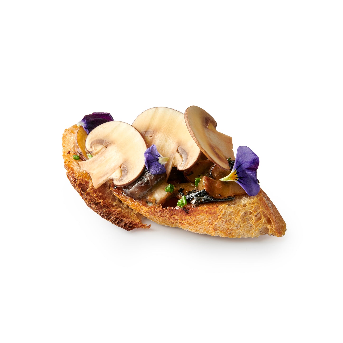 Mini Mushroom Tartine